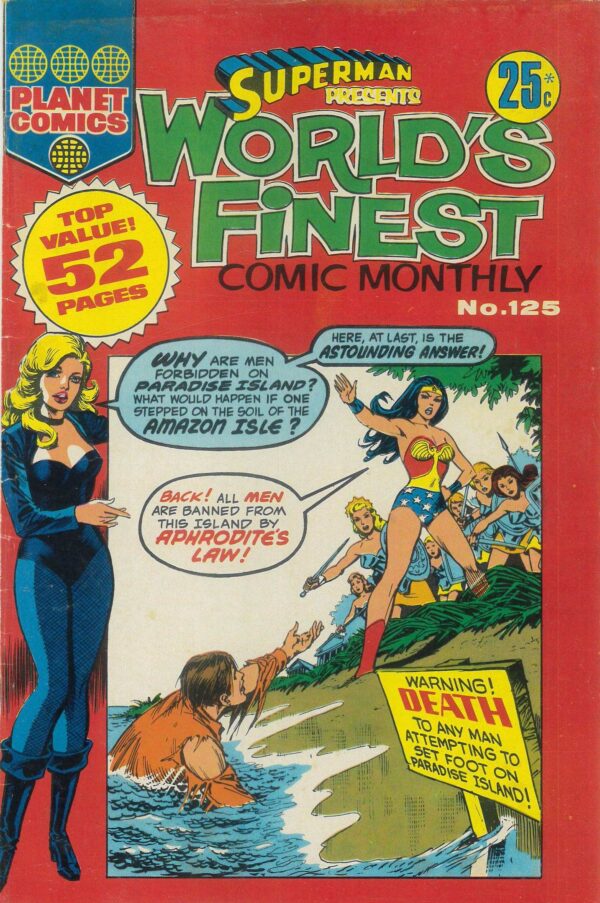 SUPERMAN PRESENTS WORLD’S FINEST COMIC MONTHLY (65 #125: VF