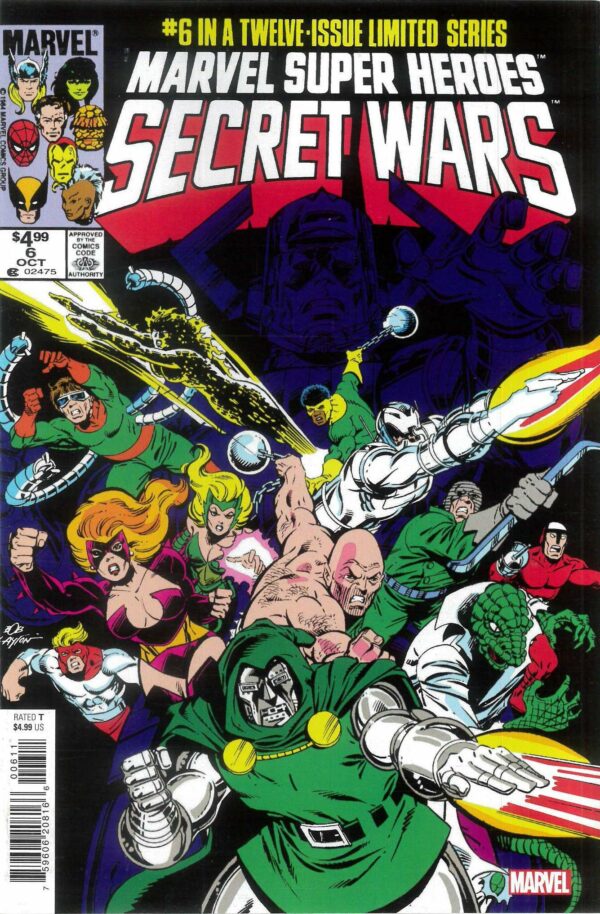 MARVEL SUPER HEROES: SECRET WARS #6: 2024 Facsimile edition (Bob Layton Foil cover B)