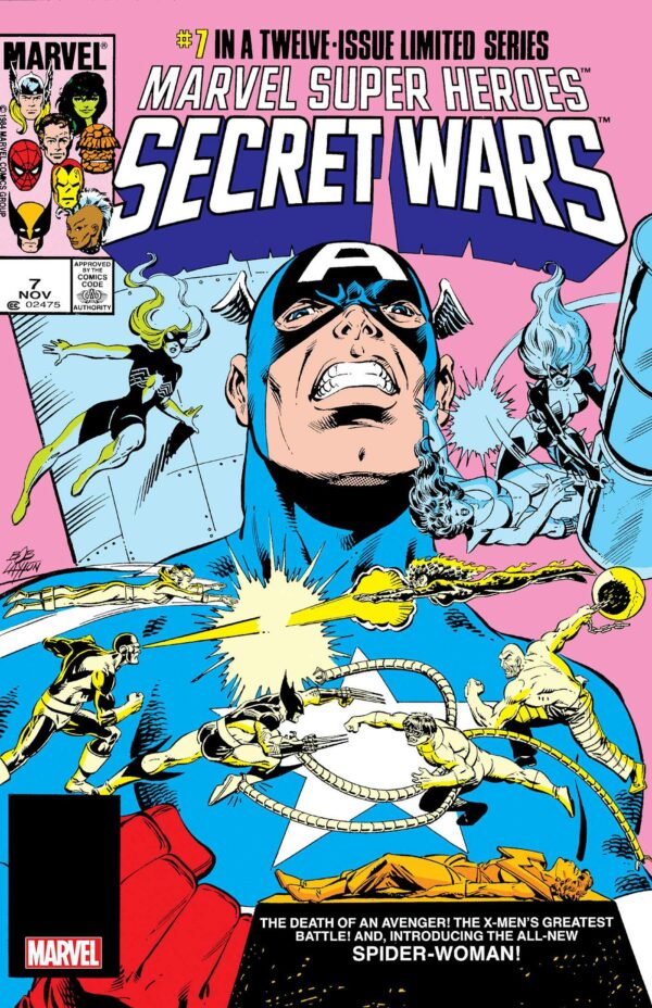 MARVEL SUPER HEROES: SECRET WARS #7 2024 Facsimile edition (Bob Layton Foil cover B)