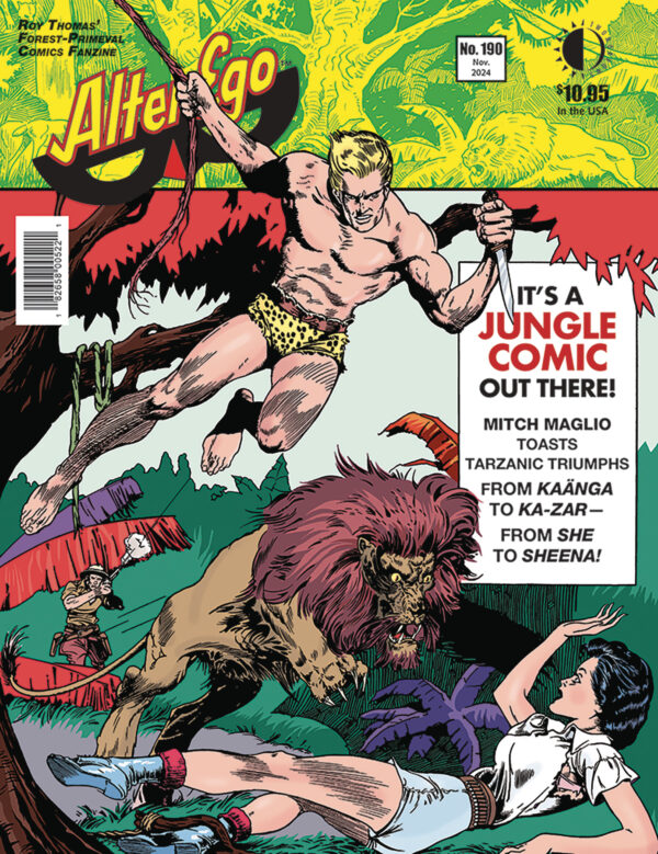 ALTER EGO MAGAZINE #190 It’s a Jungle Comic out There
