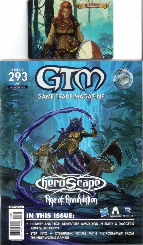 GAME TRADE MAGAZINE (GMT) #293: Weirdling Wood card: Adventure Party Game