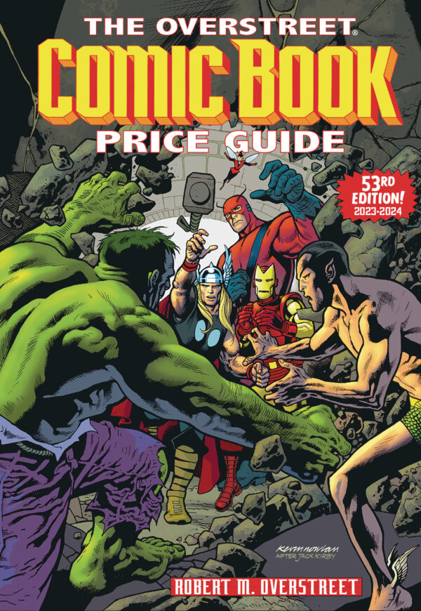 OVERSTREET PRICE GUIDE #53: Kevin Nowlan Avengers cover