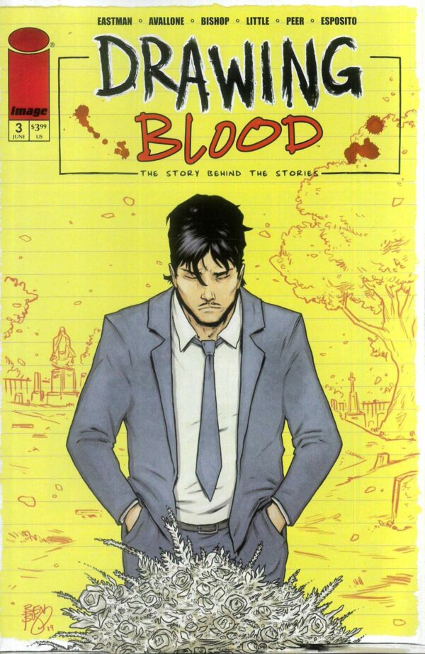 DRAWING BLOOD #3: Ben Bishop cover B