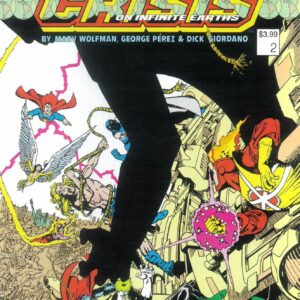 CRISIS ON INFINITE EARTHS #2: 2024 Fascimile edition (George Perez Foil cover C)