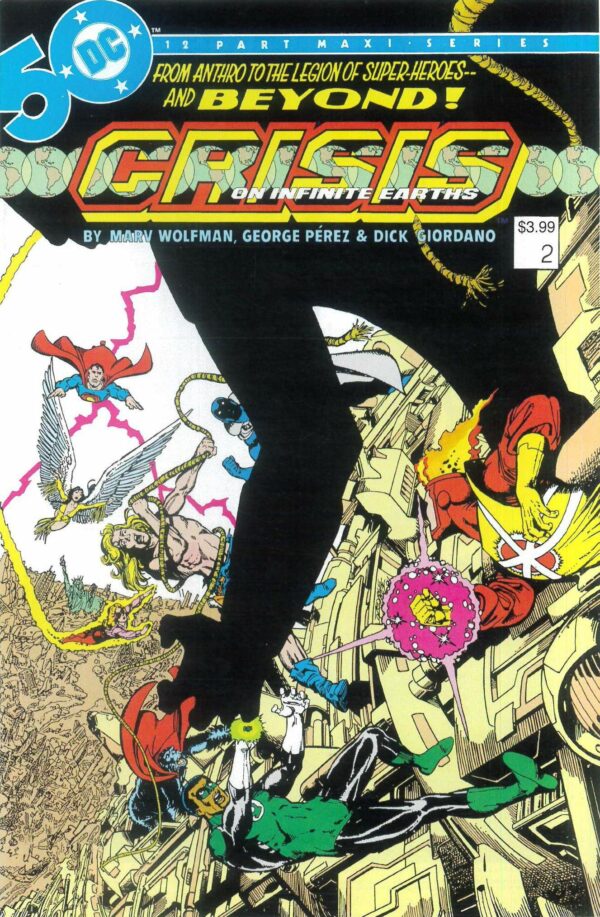 CRISIS ON INFINITE EARTHS #2: 2024 Facsimile edition (George Perez cover A)