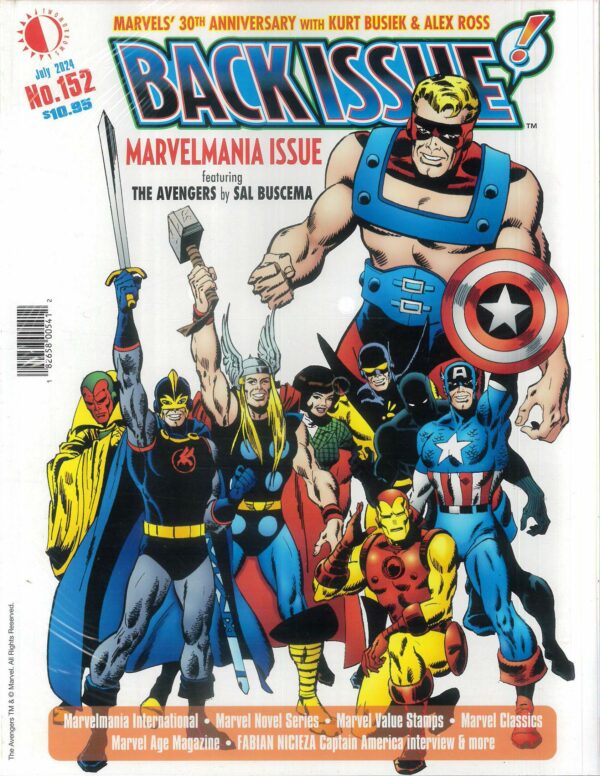 BACK ISSUE MAGAZINE #152: Marvelmania