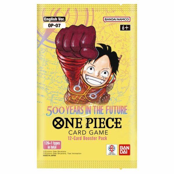 ONE PIECE CCG BOOSTER #7: 500 Years in the Future (OP-07) ($204/24 pack display)