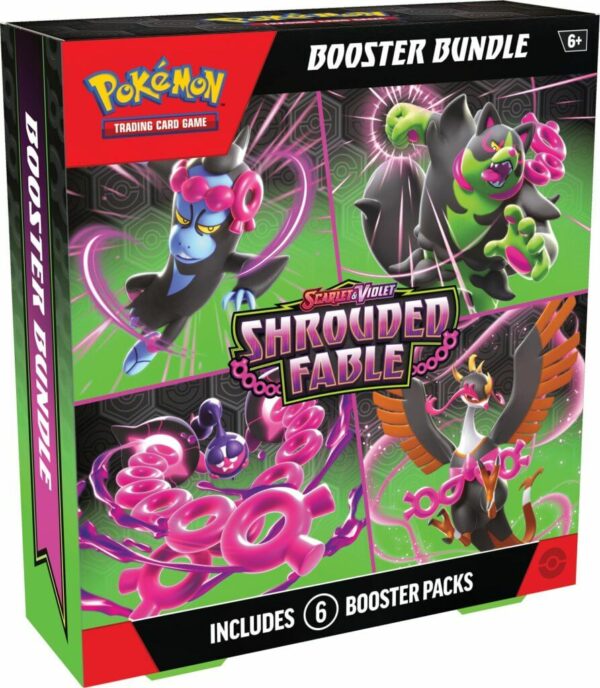 POKEMON CCG BOOSTER #56: Scarlet & Violet 6.5: Shrouded Fable Booster Bundle (6 packs