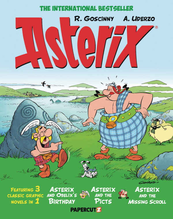 ASTERIX OMNIBUS #12 Obelix’s Birthday/The Picts/The Missing Scroll
