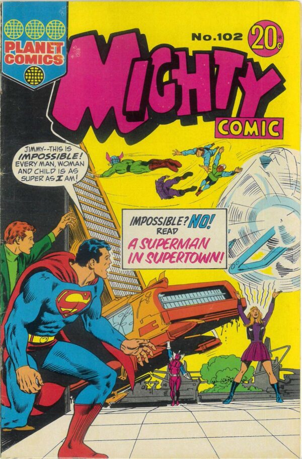 MIGHTY COMICS (1956-1980 SERIES) #102: Jack Kirby – GD/VG