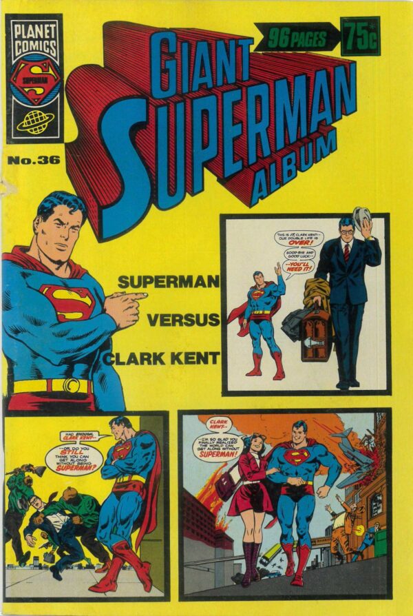 GIANT SUPERMAN ALBUM (1961-1981 SERIES) #36: VG/FN