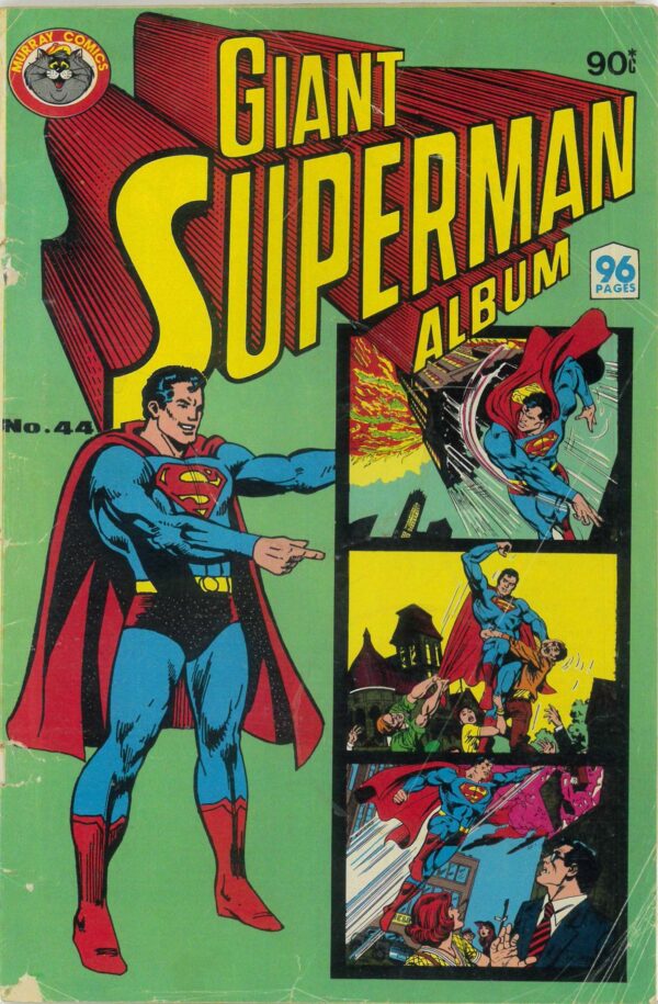 GIANT SUPERMAN ALBUM (1961-1981 SERIES) #44: GD/VG – Last Issue