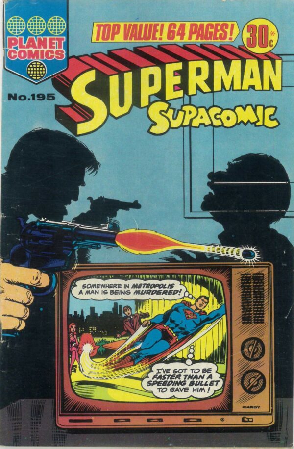 SUPERMAN SUPACOMIC (1958-1982 SERIES) #195: VF/NM