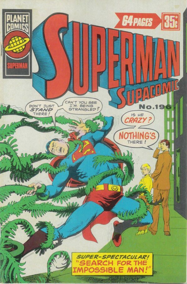 SUPERMAN SUPACOMIC (1958-1982 SERIES) #196: VF