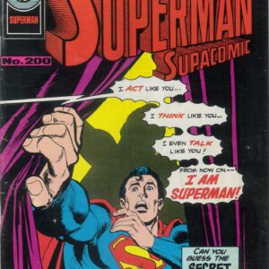 SUPERMAN SUPACOMIC (1958-1982 SERIES) #200: Neal Adams Deadman – VF SUPERMAN SUPACOMIC (1958-1982 SERIES) #200: Neal Adams Deadman – VF