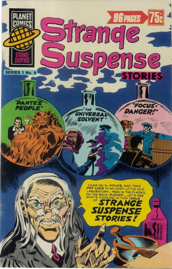 PLANET SERIES (1977-1980 SERIES) #109: Series 1 Issue 9 Strange Suspense Stories (Ditko) VF/NM