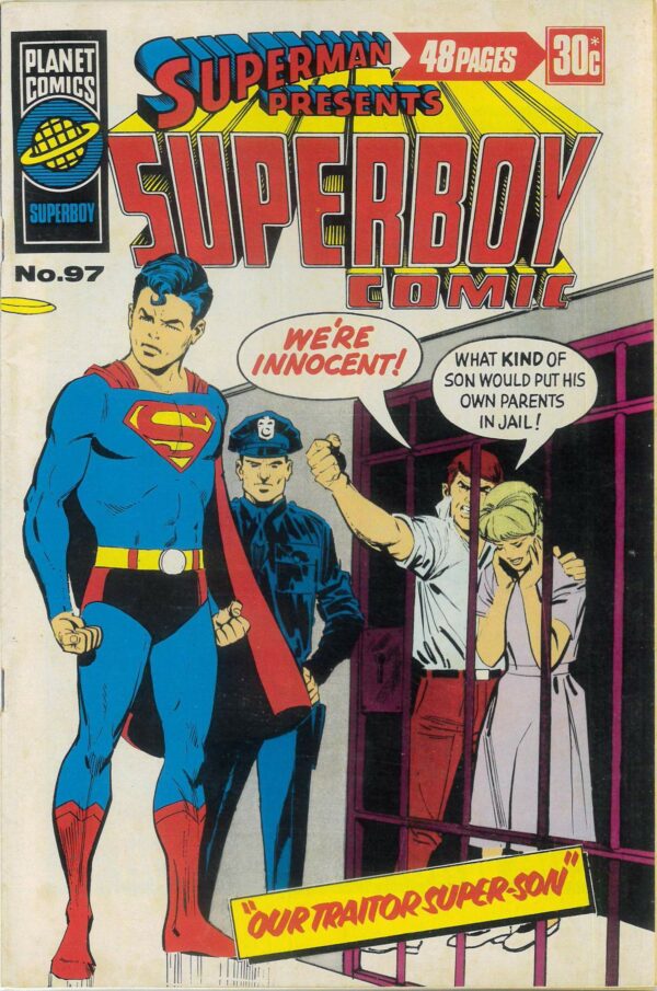 SUPERMAN PRESENTS SUPERBOY COMIC (1976-1979 SERIES #97: VF