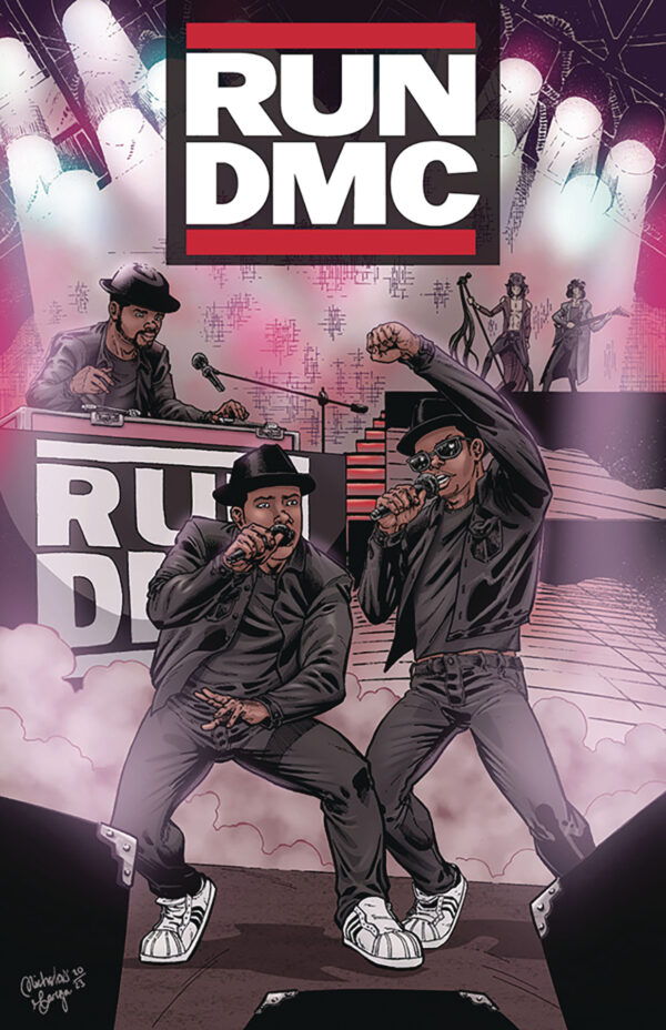 ROCK AND ROLL BIOGRAPHY COMICS #25 Run DMC (Nicholas Garza cover A)