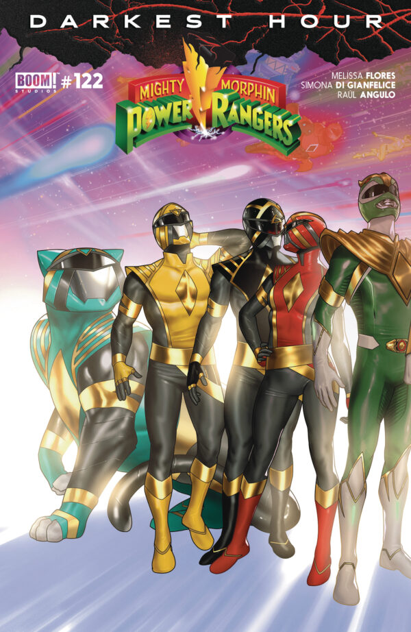 MIGHTY MORPHIN POWER RANGERS (2016 SERIES) #122 Taurin Clarke connecting cover A