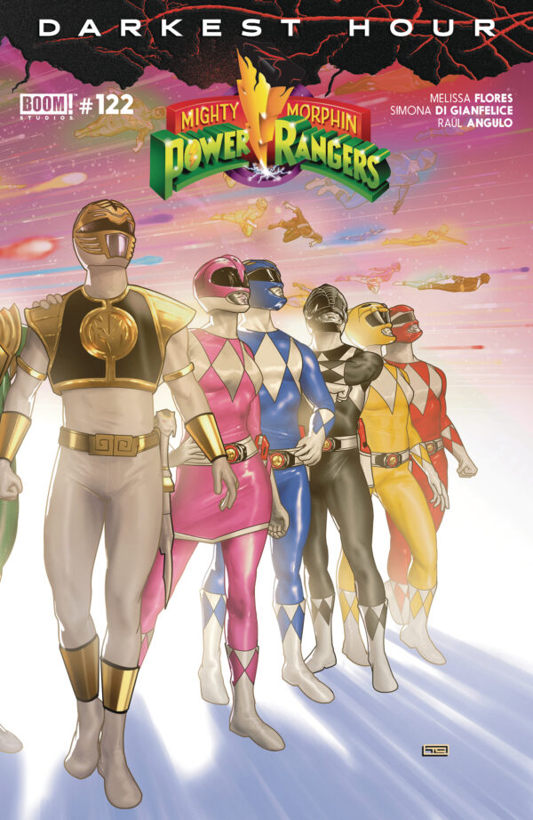 MIGHTY MORPHIN POWER RANGERS (2016 SERIES) #122 Taurin Clarke connecting cover B