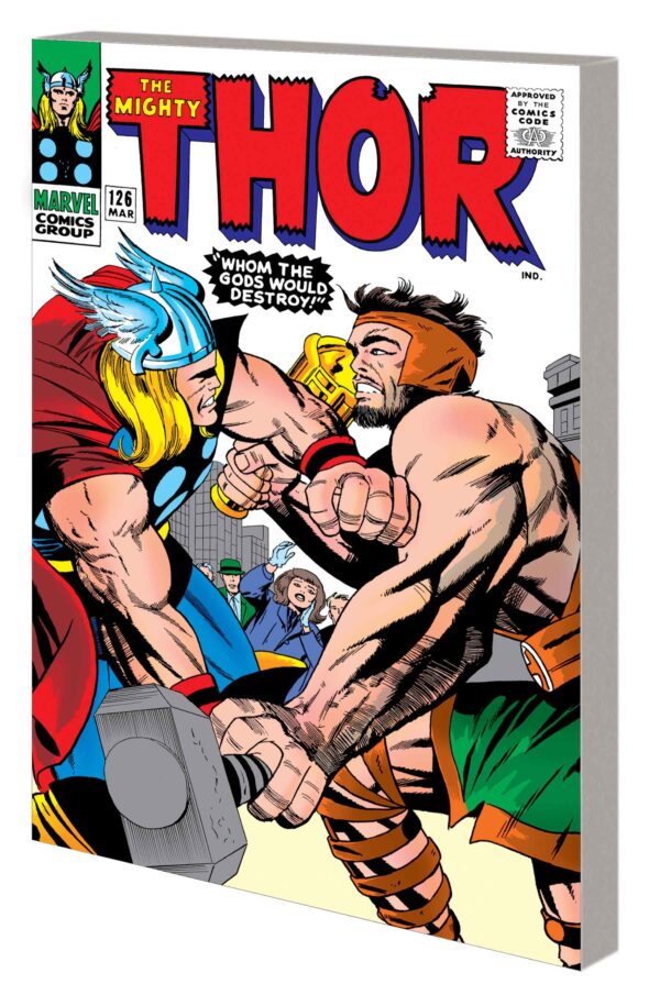 MIGHTY MARVEL MASTERWORKS: MIGHTY THOR GN TP #4 When Meet The Immortals (#120-127: Jack Kirby Direct Market