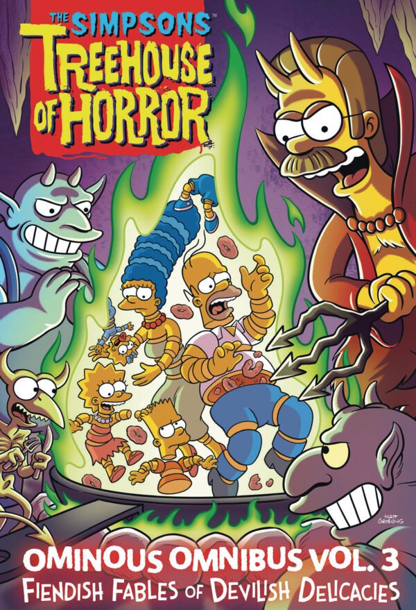 SIMPSONS TREEHOUSE OF HORROR OMINOUS OMNIBUS #3 Fiendish Fables