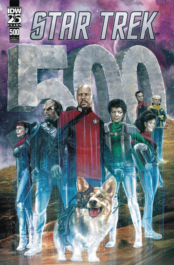 STAR TREK (2022 SERIES) #500 J.K. Woodward cover C