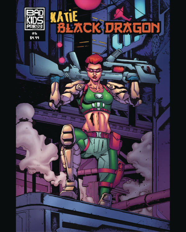 KATIE BLACK DRAGON #6 Andrew Griffith cover A