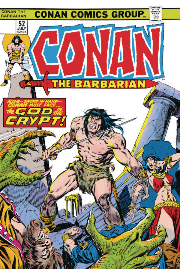 CONAN THE BARBARIAN ORIGINAL COMICS OMNIBUS (HC) #3 John Buscema cover (#52)