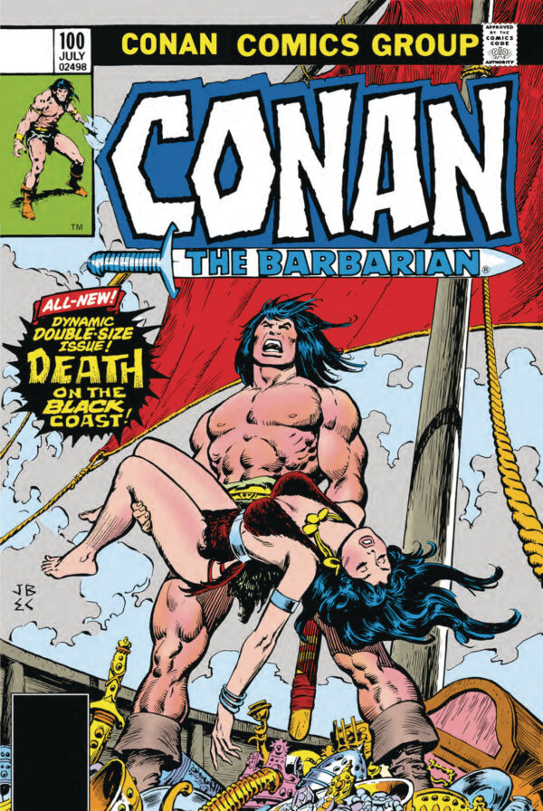 CONAN THE BARBARIAN ORIGINAL COMICS OMNIBUS (HC) #4 #84-115 (John Buscema Conan #88 cover art)