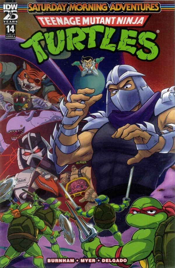 TMNT SATURDAY MORNING ADVENTURES (2023 SERIES) #14: Sarah Myer cover A
