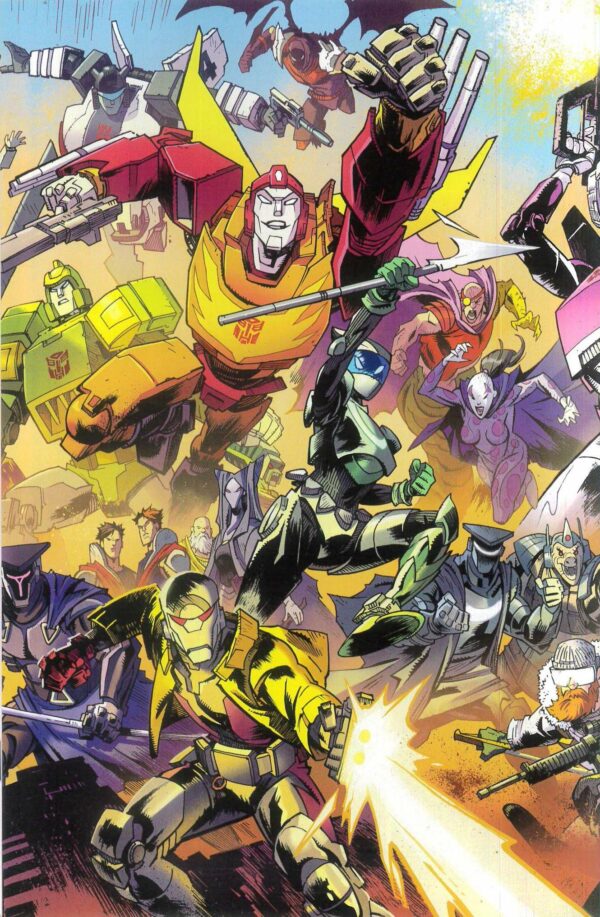 VOID RIVALS #10: Jason Howard connecting Energon Universe Anniversary cover F