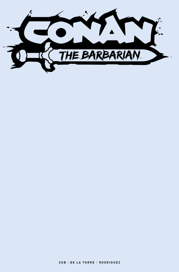 CONAN THE BARBARIAN (2023 SERIES) #13 Blank Sketch cover G