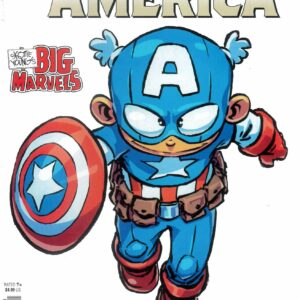 CAPTAIN AMERICA (2023 SERIES) #10: Skottie Young Big Marvel cover B