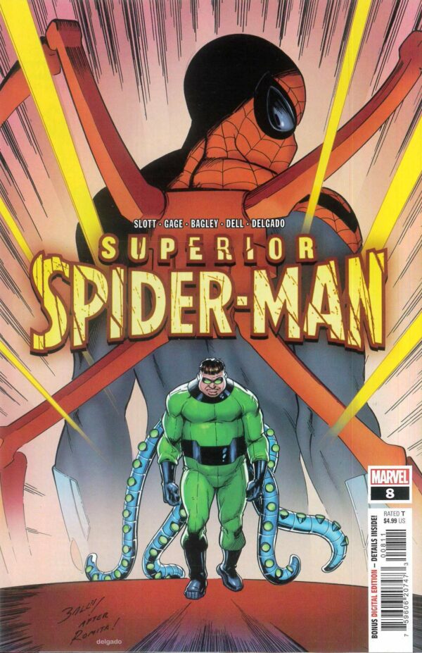 SUPERIOR SPIDER-MAN (2023 SERIES) #8: Mark Bagley cover A