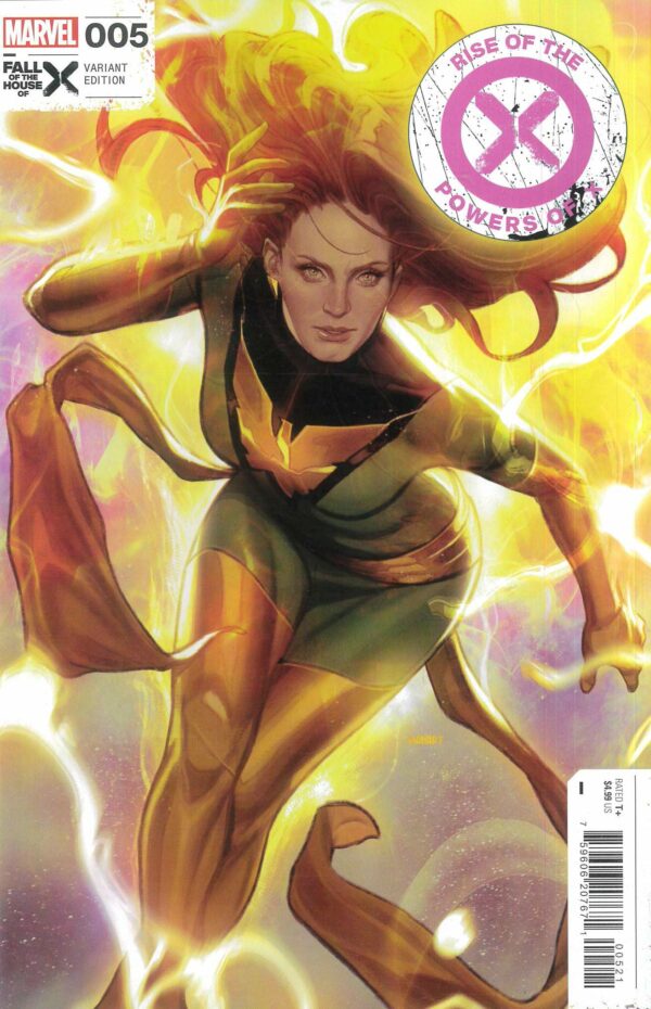RISE OF THE POWERS OF X #5: Joshua (Sway) Swaby Jean Grey cover B