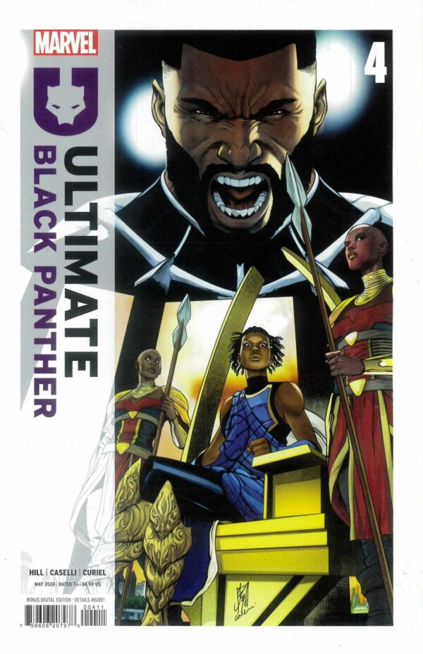 ULTIMATE BLACK PANTHER #4: Stefano Caselli cover A