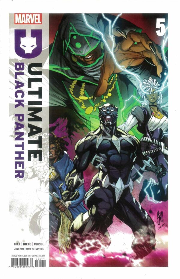 ULTIMATE BLACK PANTHER #5: Stefano Caselli cover A
