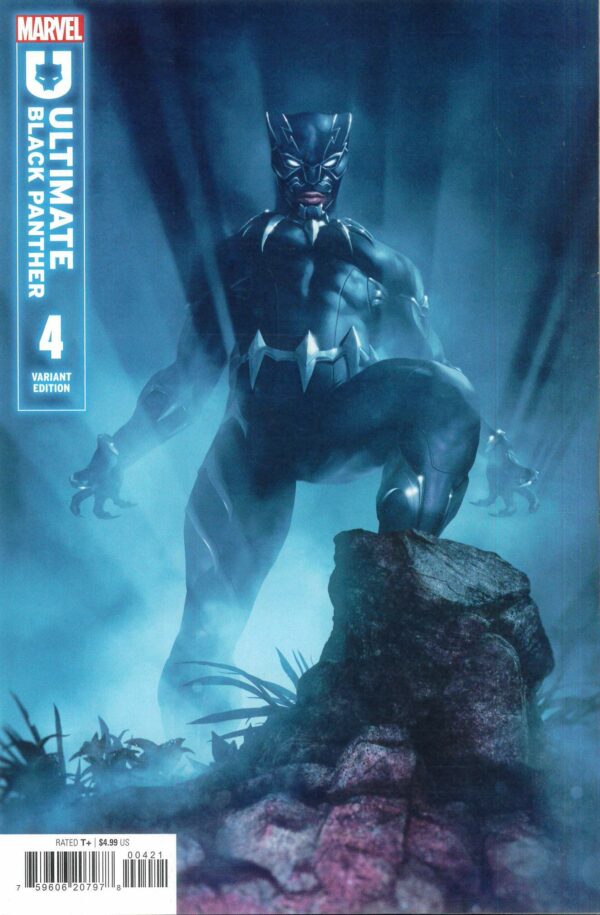 ULTIMATE BLACK PANTHER #4: Rahzzah cover B