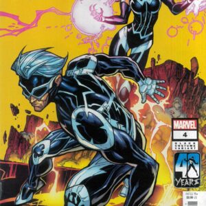 SCARLET WITCH AND QUICKSILVER #4: Chad Wayne Hardin Black Costume cover B