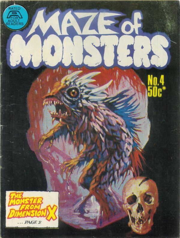 MAZE OF MONSTERS (1976-1978) #4: VG