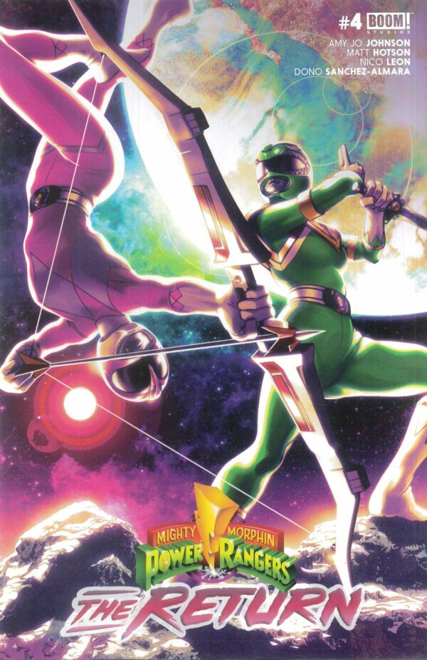 MIGHTY MORPHIN POWER RANGERS: THE RETURN #4: Goni Montes cover A