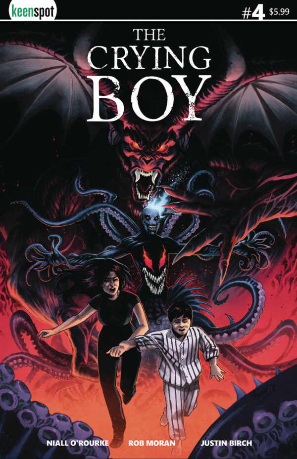 CRYING BOY #4 Felix Morales cover A