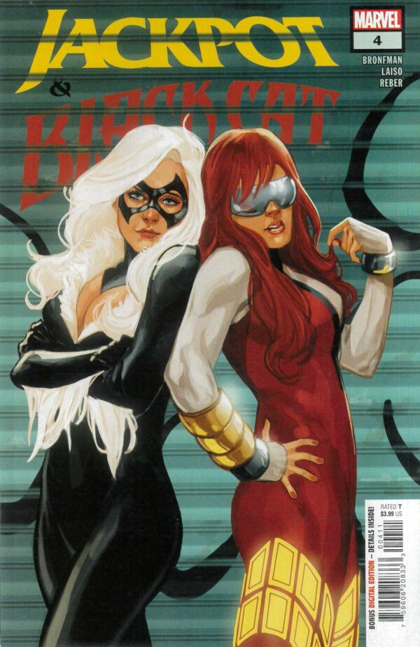 JACKPOT AND BLACK CAT #4: Phil Noto cover A