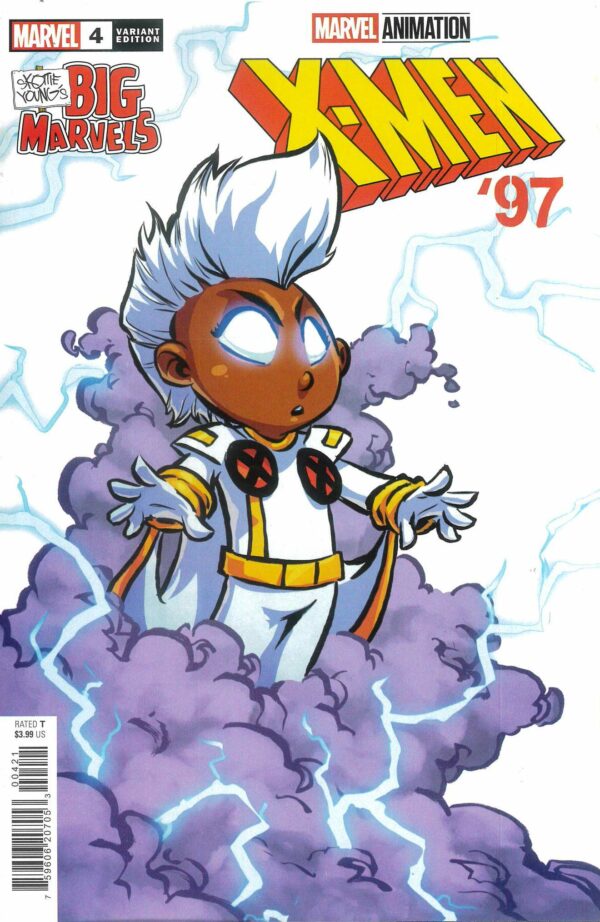 X-MEN 97 #4: Skottie Young Big Marvel cover B