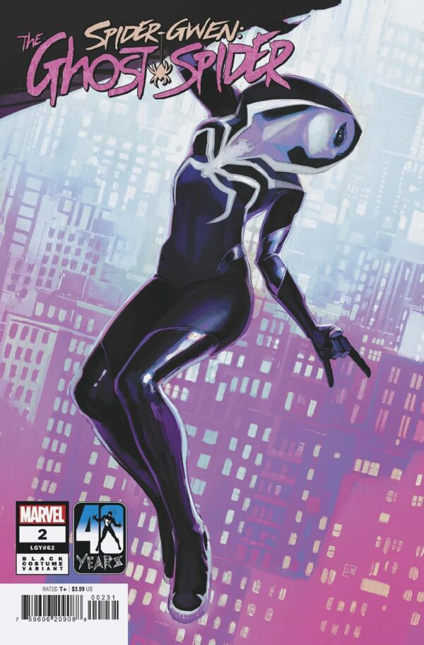 SPIDER-GWEN: GHOST SPIDER (2024 SERIES) #2: Stephanie Hans Black Costume cover C