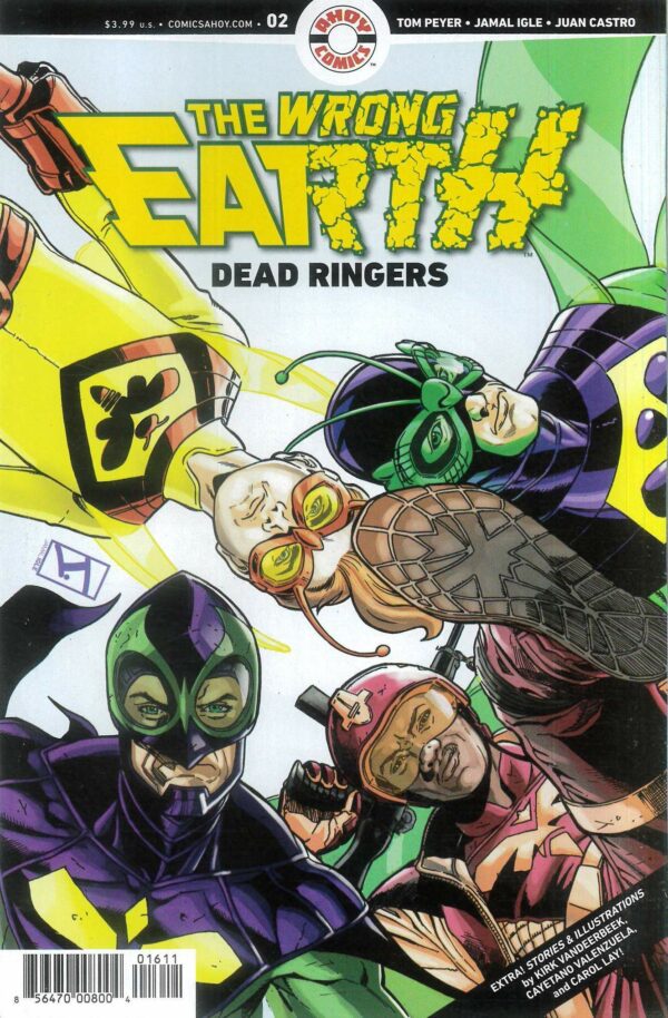 WRONG EARTH: DEAD RINGERS #2: Jamal Igle cover A