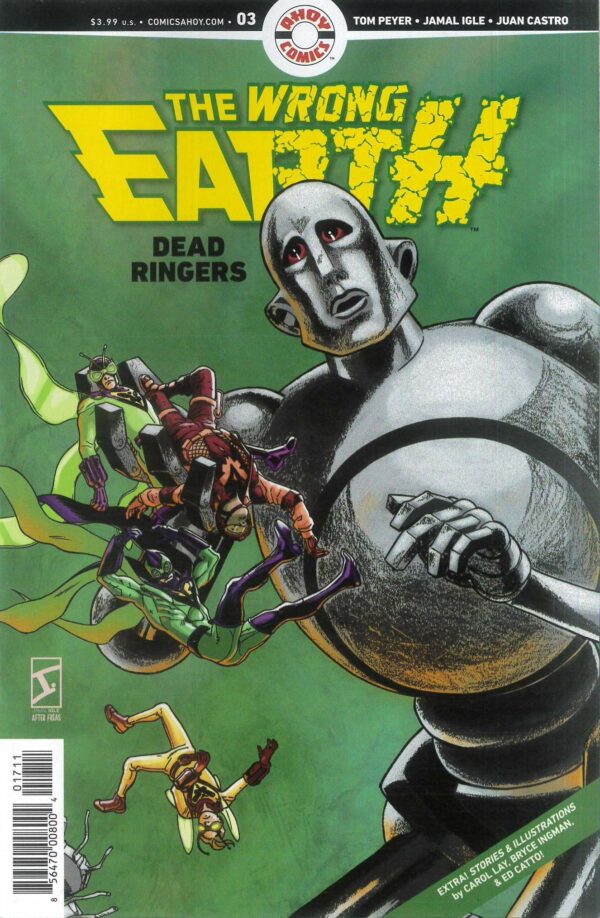 WRONG EARTH: DEAD RINGERS #3: Jamal Igle cover A