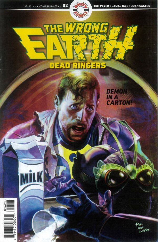 WRONG EARTH: DEAD RINGERS #2: Steve Pugh unlock cover B