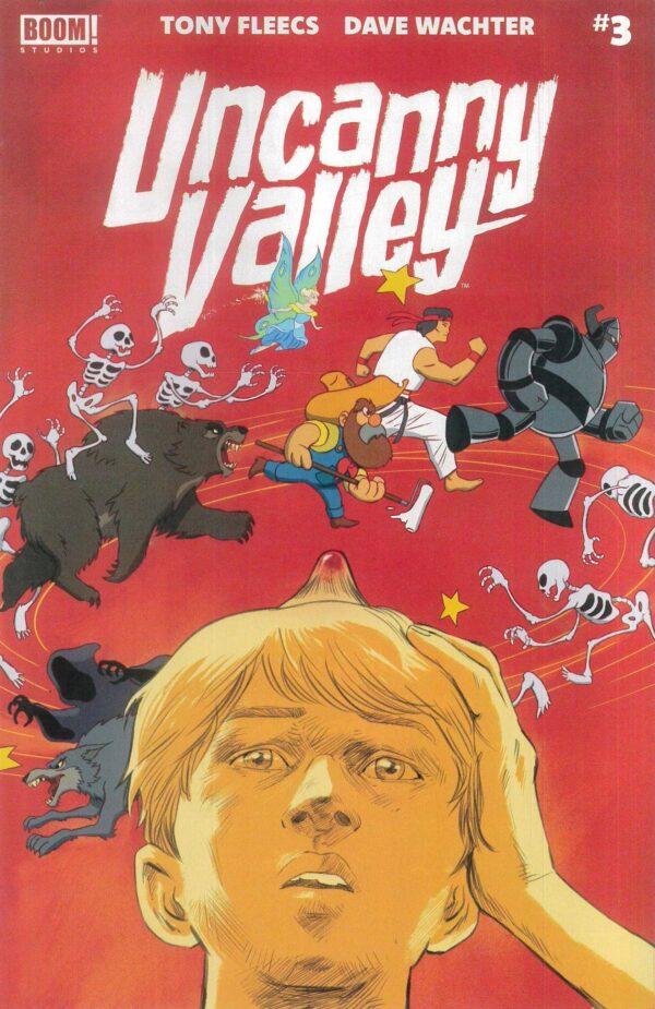 UNCANNY VALLEY #3: Dave Wachter cover A